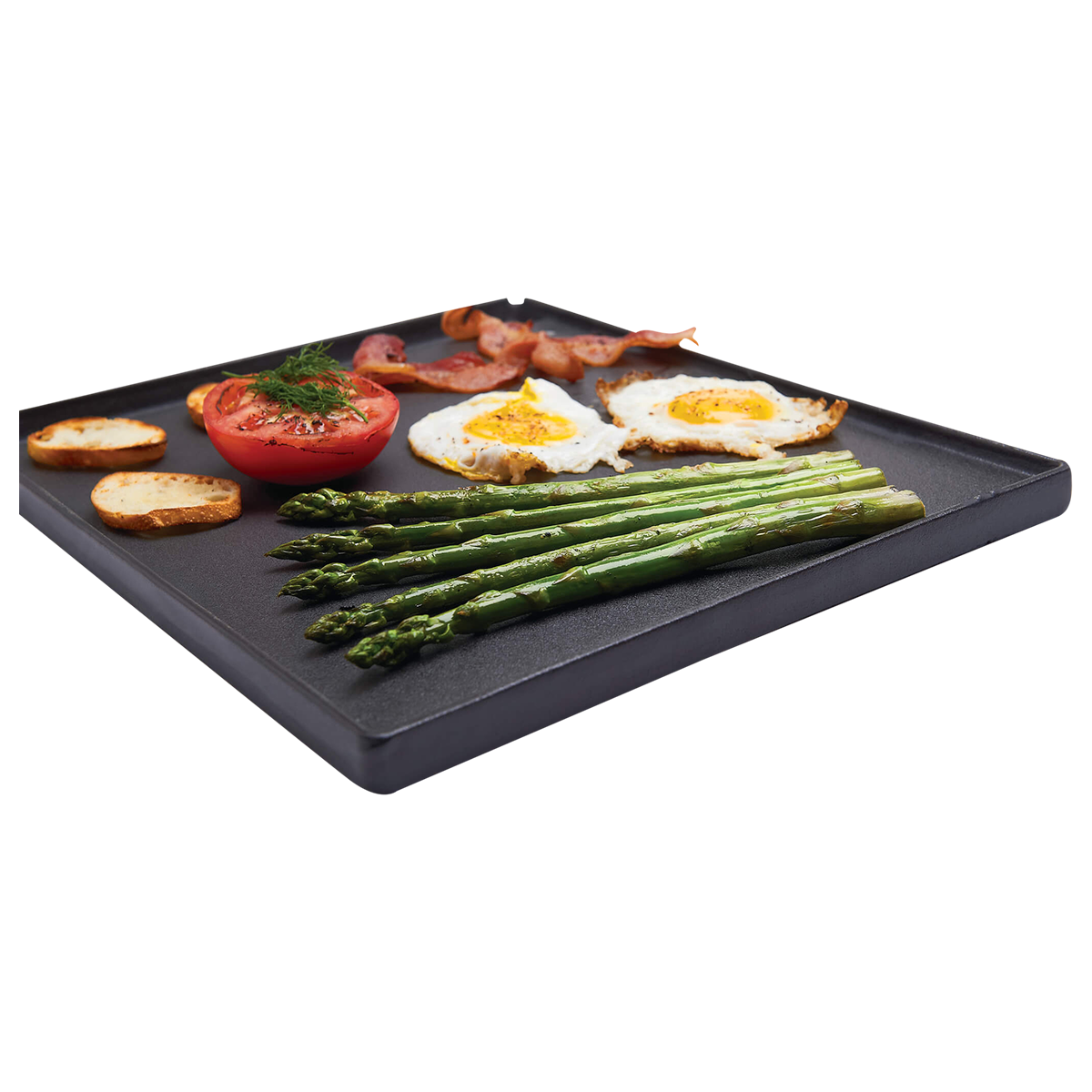 Gussplatte / Grillplatte / Plancha Signet & Crown