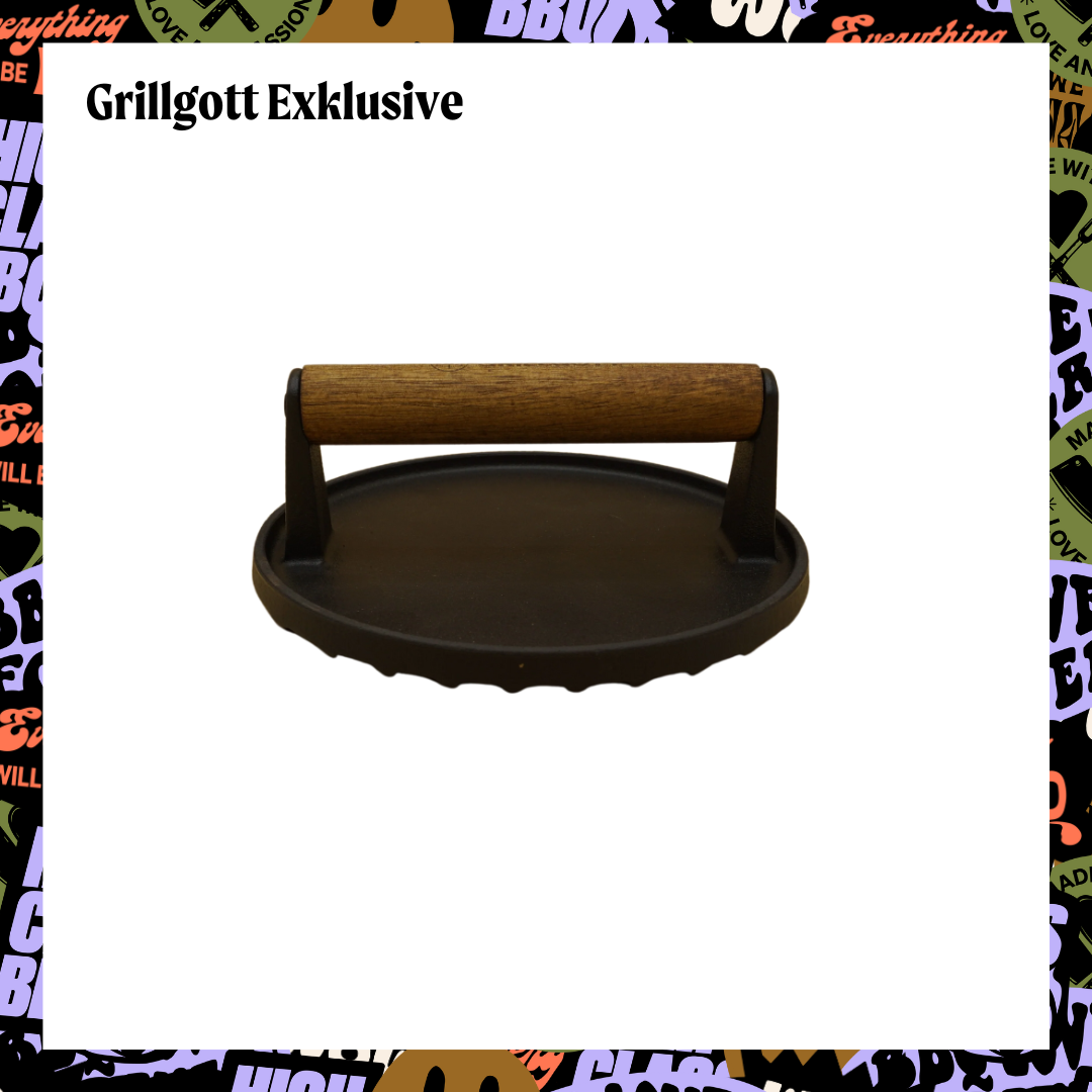 Burgerpresse Gusseisen (ø18cm)