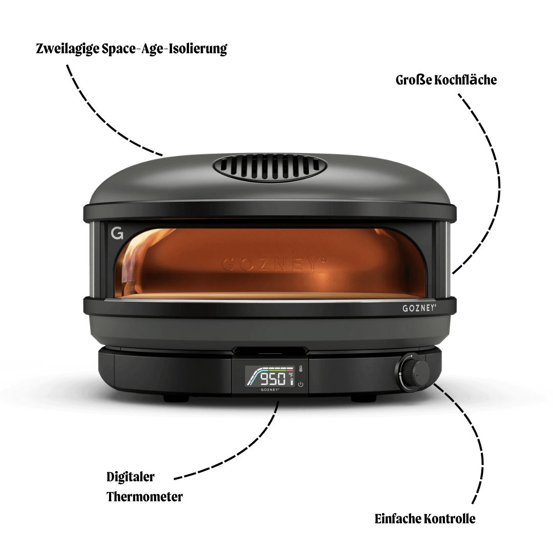 Arc XL Pizzaofen Off-Black