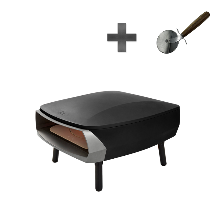 Pizzaofen ETNA ROTANTE Black