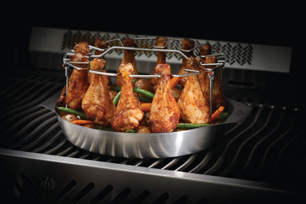 Grillhalter für Hähnchenkeulen