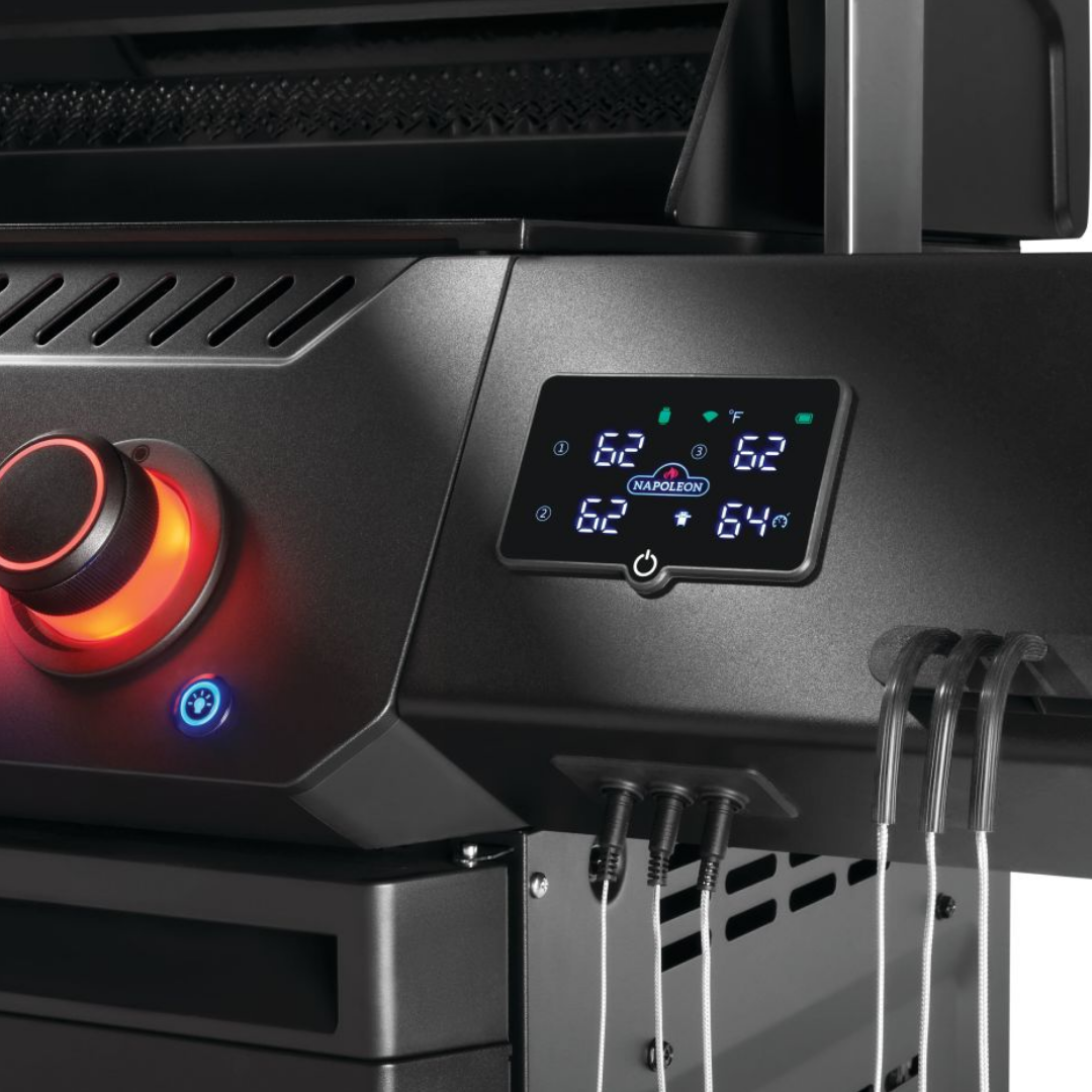 Prestige 500 Connected (WIFI) Phantom Gasgrill, Mattschwarz, Modell 2026