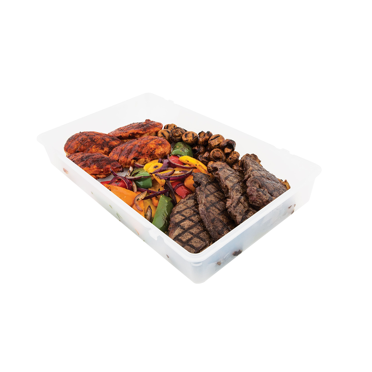 Porta Chef Grillbesteck Set mit Aufbewahrungsbox 6-teilig
