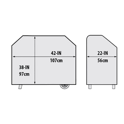 Schutzhülle Crown Pellet 400 Smoker