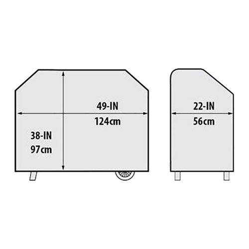 Schutzhülle Crown Pellet 500 Smoker