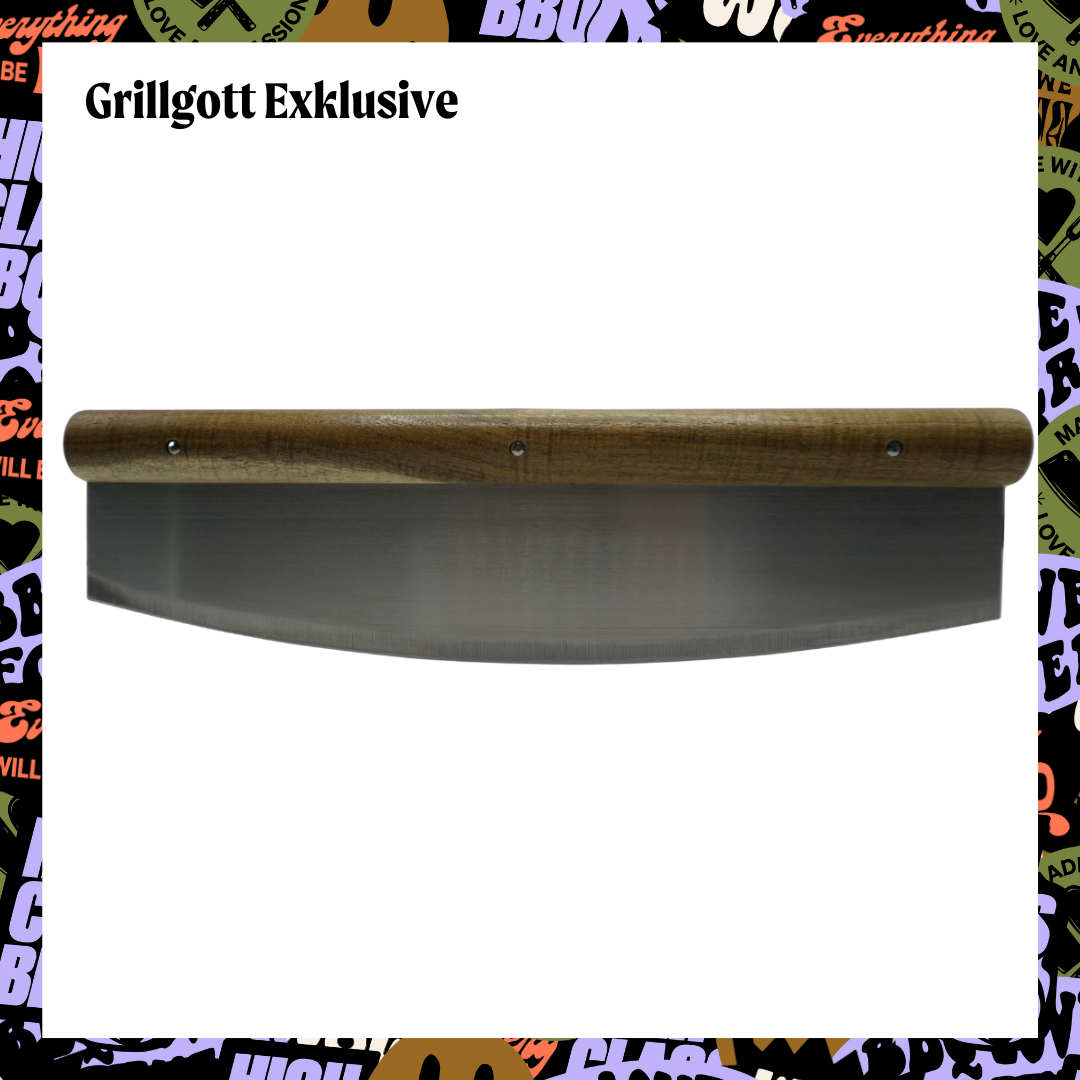 Pizza Wiegemesser Rundgriff