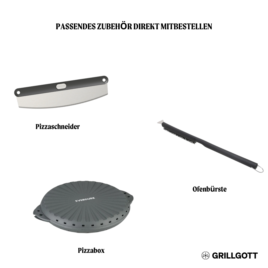 Pizzaofen Everdure KILN 2-Brenner graphite