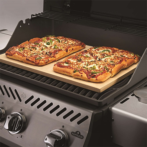 Pizzastein rechteckig / 51 x 34 cm