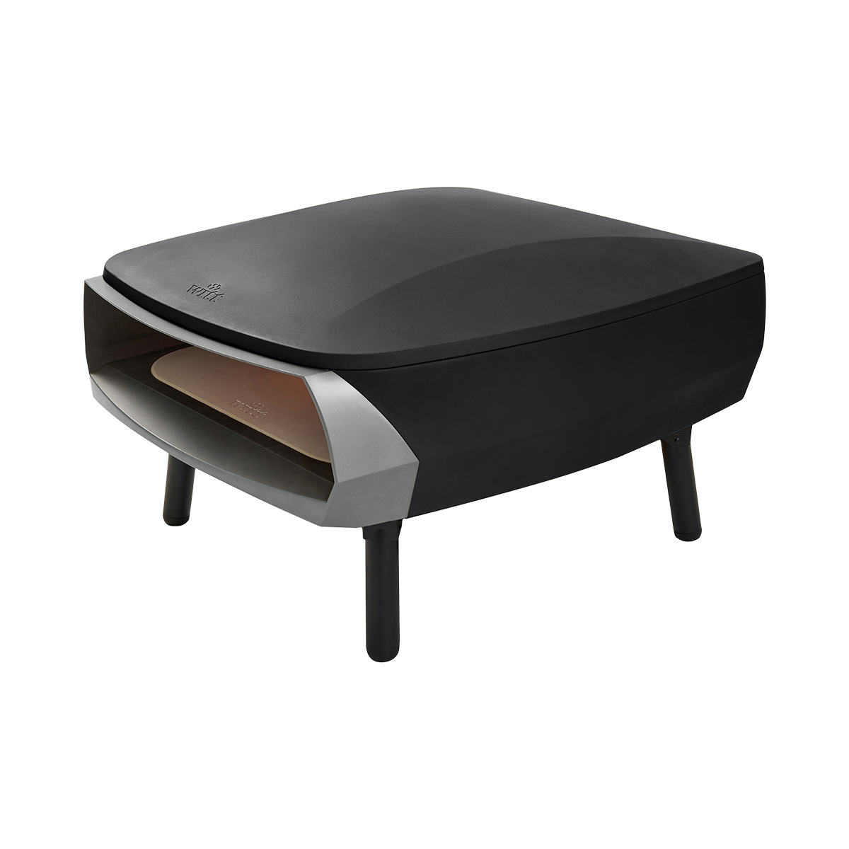 Pizzaofen ETNA FERMO Black inkl. Wiegemesser
