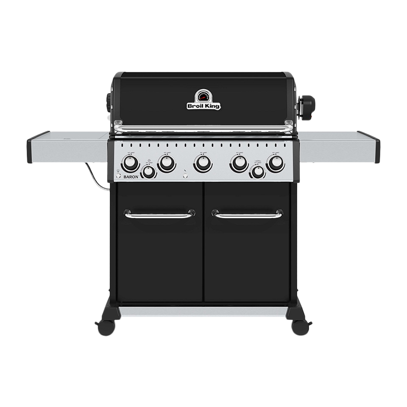 Baron 590 Black Gasgrill inkl. Drehspieß - Modell 2025