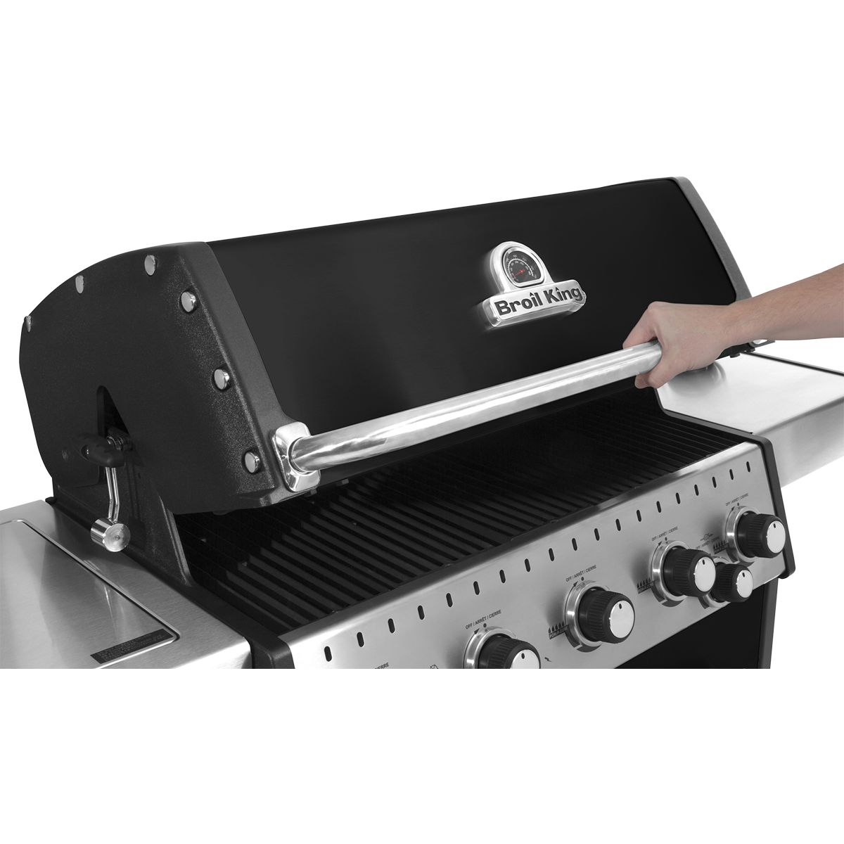 Baron 590 Black Gasgrill inkl. Drehspieß - Modell 2025