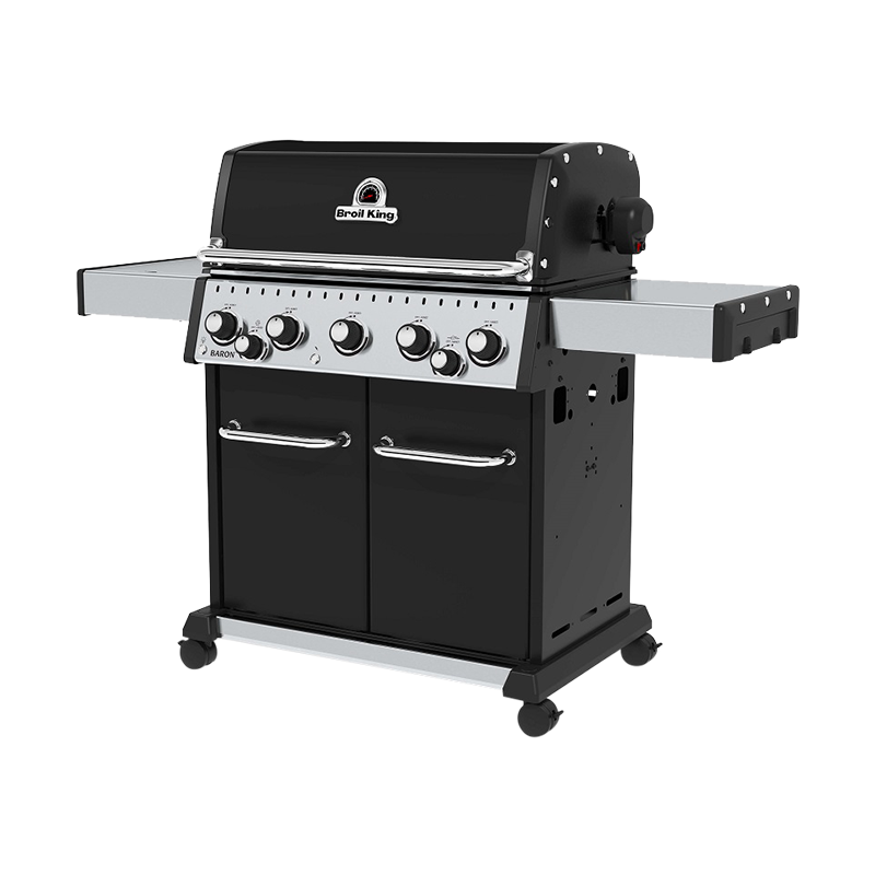 Baron 590 Black Gasgrill inkl. Drehspieß - Modell 2025