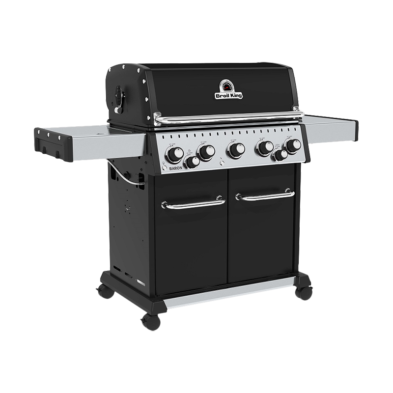 Baron 590 Black Gasgrill inkl. Drehspieß - Modell 2025
