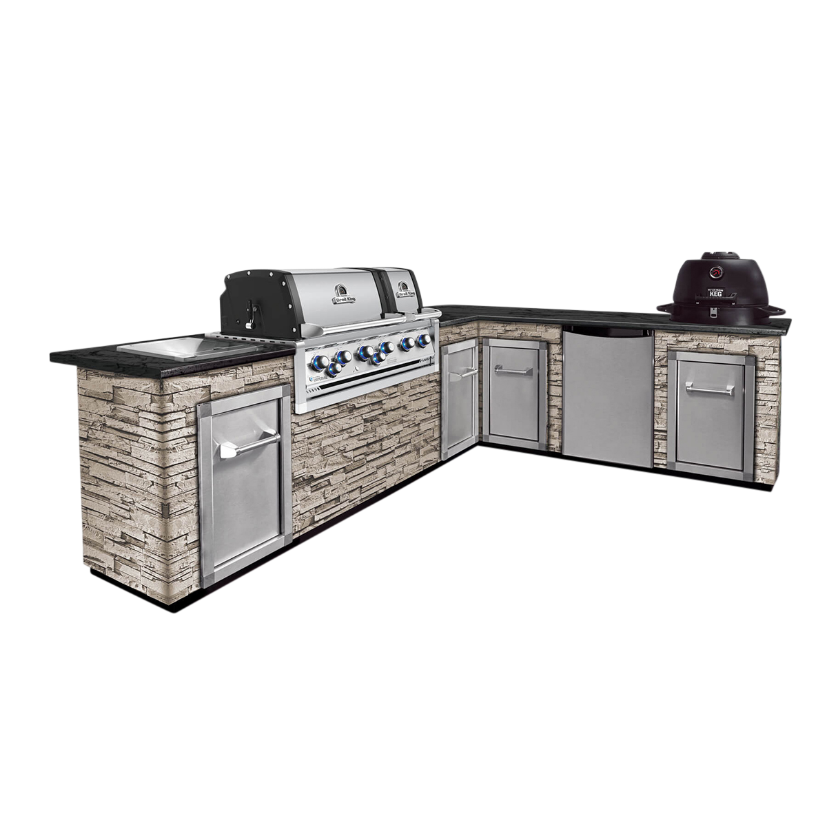 IMPERIAL™ S690 Built-In Premium Einbau-Gasgrill inkl. Drehspieß inkl. Zubehörbundle