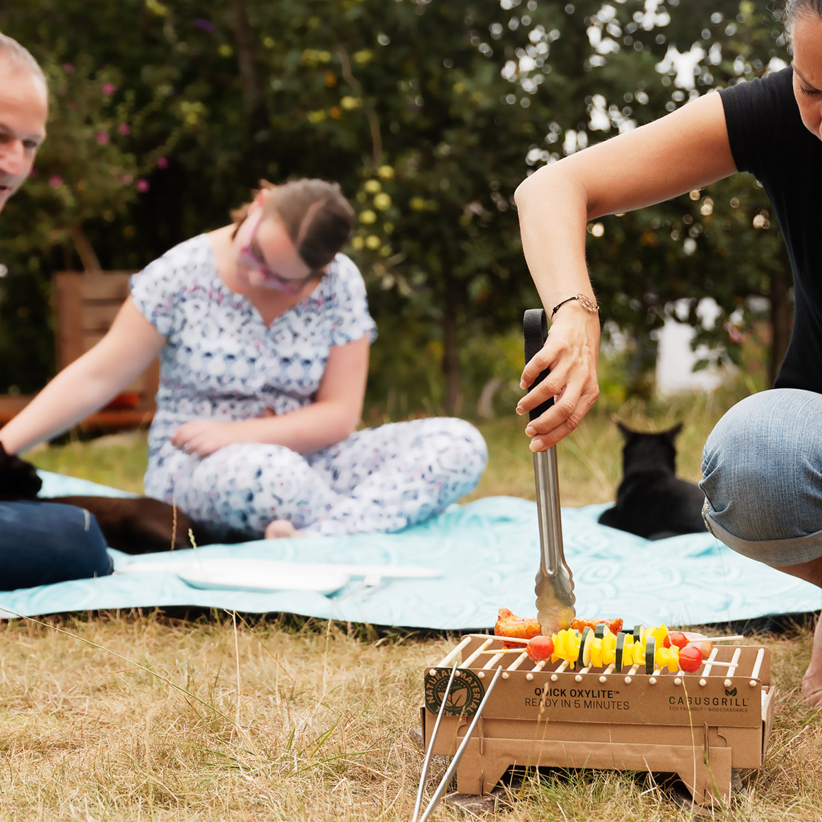 Casusgrill Einweggrill biologisch abbaubar