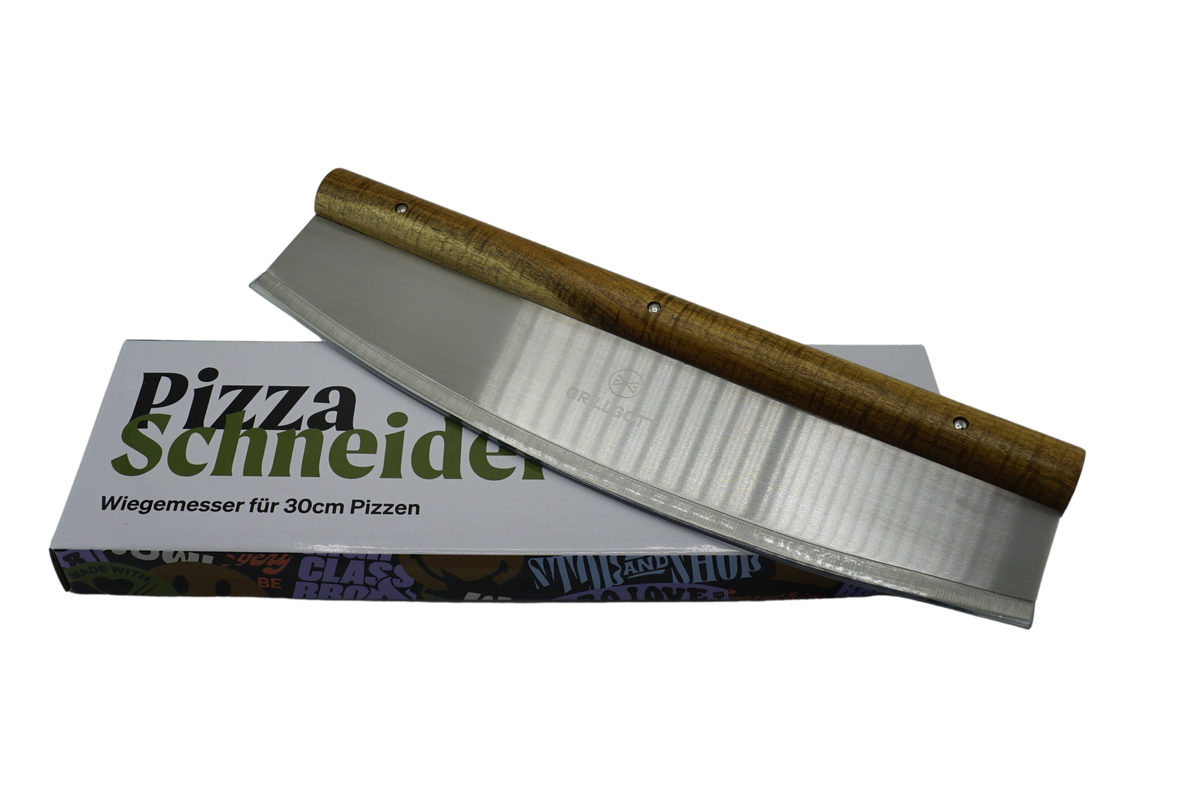 Pizza Wiegemesser Rundgriff