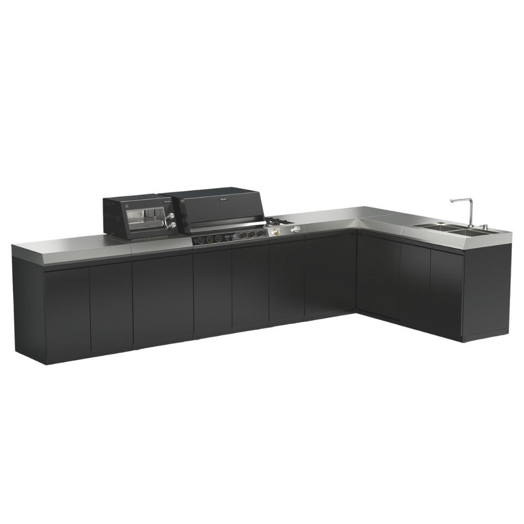 Fire Pro IQ Outdoorgrill mit Regalen