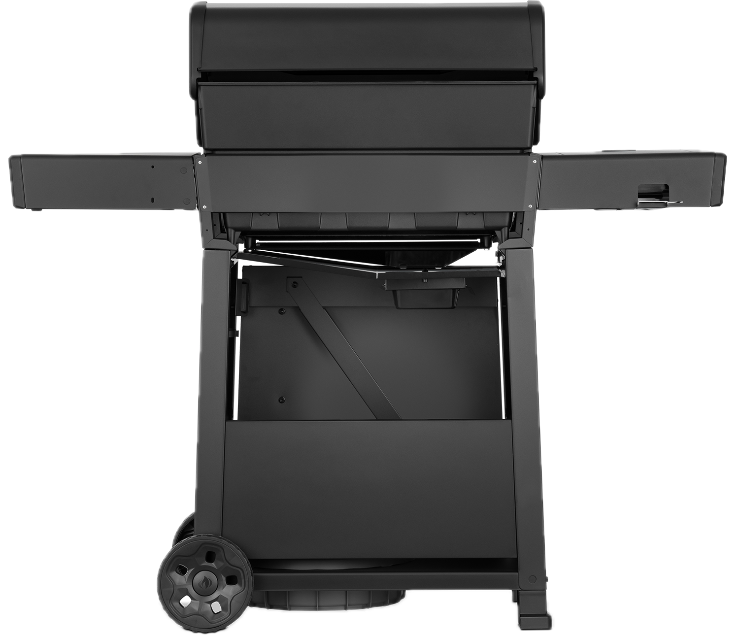 Freestyle™ PRO 425 Phantom, mit Edelstahl Rosten und Tür, Mattschwarz