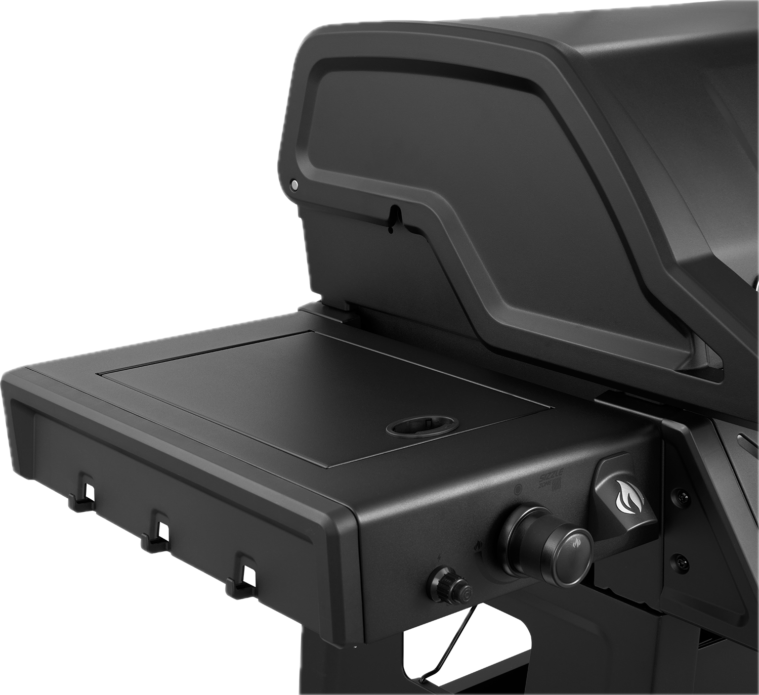 Freestyle™ PRO 425 Phantom, mit Edelstahl Rosten und Tür, Mattschwarz