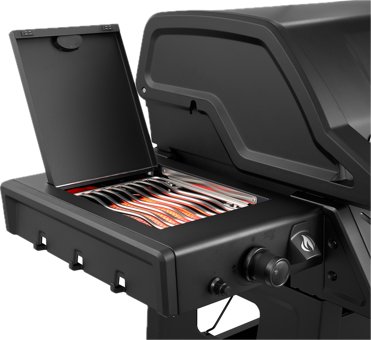 Freestyle™ PRO 425 Phantom, mit Edelstahl Rosten und Tür, Mattschwarz