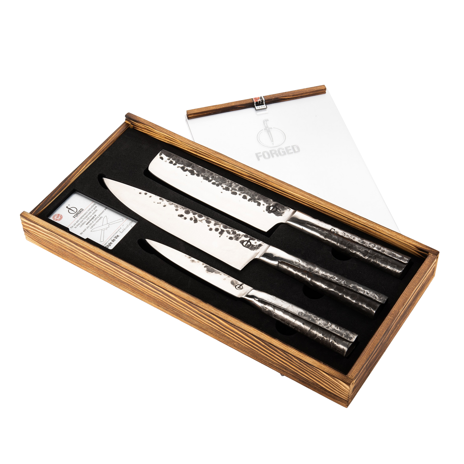 Forged 3-teiliges Messerset Intense