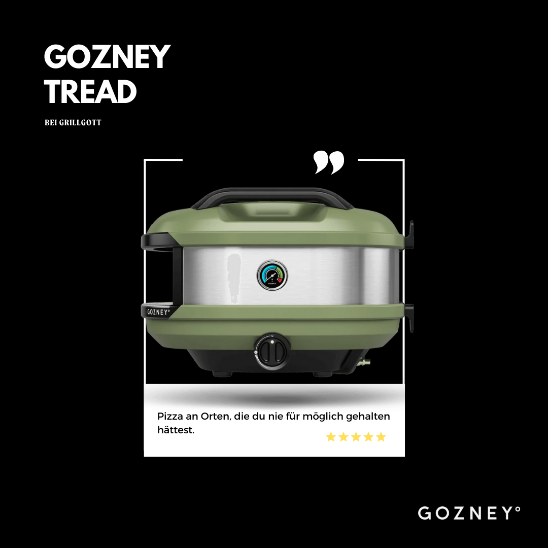Tread Pizzaofen Olive inkl. Pizzaschneider