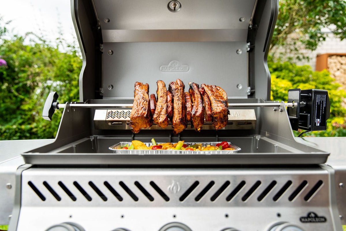 Drehspieß / Rotisserie Set für Rogue, Rogue XT, Rogue SE 365 / 425 / 525 und 625 RSE