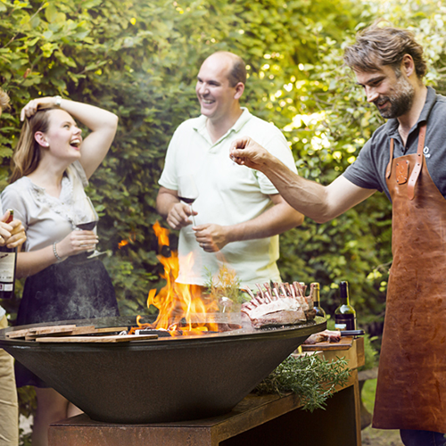 Classic+ Corten 100 Grill Feuerplatte