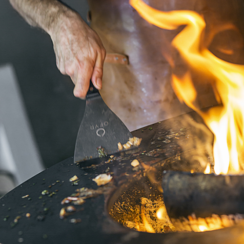 Classic+ Storage Corten 100 Grill Feuerplatte