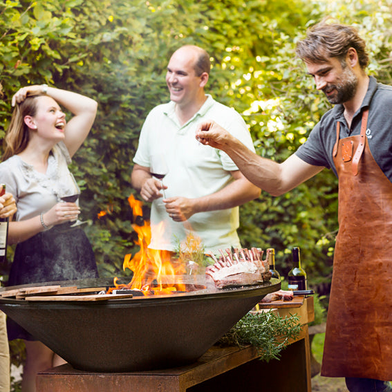 Classic+ Storage Corten 100 PRO Grill Feuerplatte