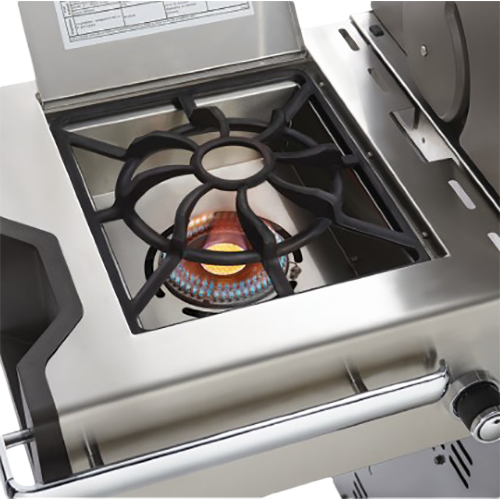 Prestige PRO 825, Edelstahl Gasgrill inkl. Drehspieß + Garraumbeleuchtung