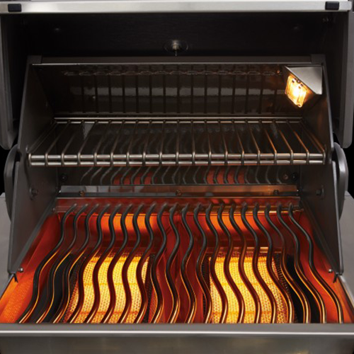 Prestige PRO 825, Edelstahl Gasgrill inkl. Drehspieß + Garraumbeleuchtung