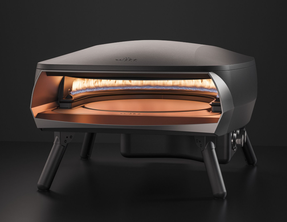 Pizzaofen ETNA ROTANTE Black