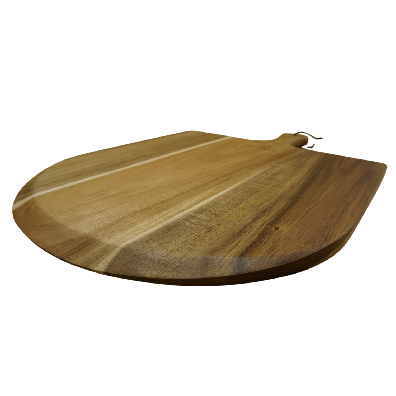 Pizzaservier- & Schneidebrett aus Akazienholz (32cm)