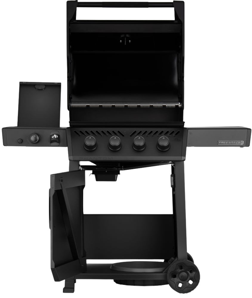 Freestyle™ PRO 425 Phantom, mit Edelstahl Rosten und Tür, Mattschwarz