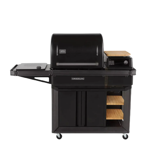 Timberline Pelletgrill inkl. WiFire, Induktionskochfeld, Meater Probes & Zubehörbundle